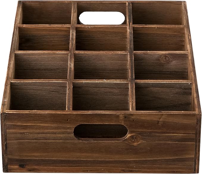 Rustic Wooden Crates for Storage 16 X 12 Inches, Farmhouse Wood Box - Image 8