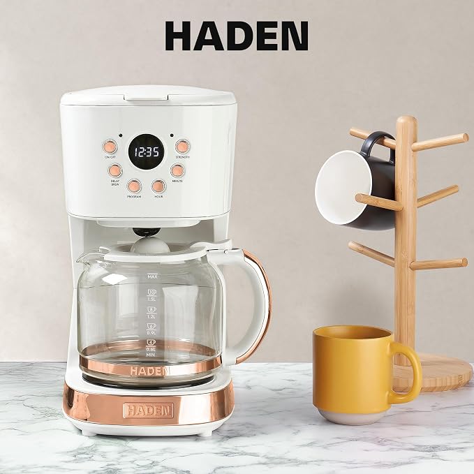 HADEN Coffee Machine, 12 Cup Programmable Drip Coffee Maker - Image 7