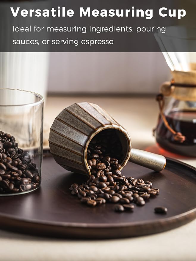 Espresso Cup, Ceramic Espresso Measuring Cup - Image 8