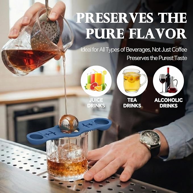 Espresso Cooling Ball Set for Morning Brew & Home Bar - Image 8