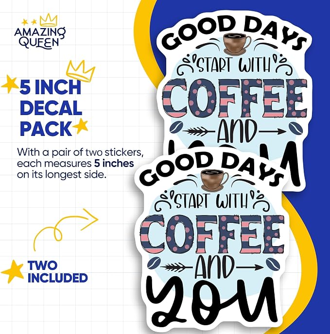 Good Days Coffee Stickers - Image 4