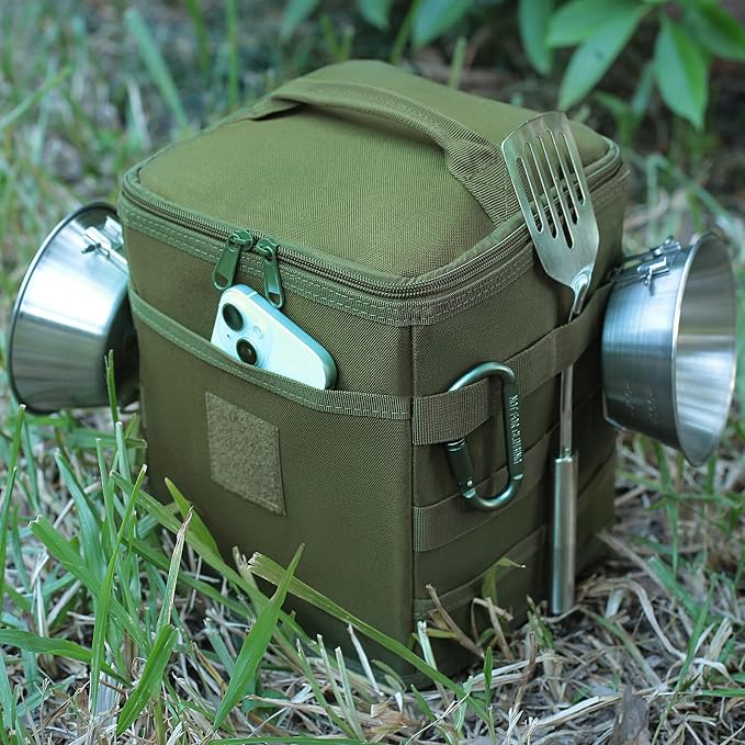 Tactical Camping Storage Bag 7L Utility Tote Bag Trunk Organizer - Image 6