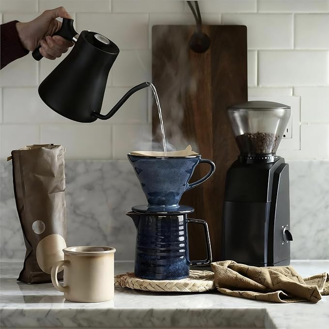 Vintage Ceramic Pour Over Coffee Maker - Image 3