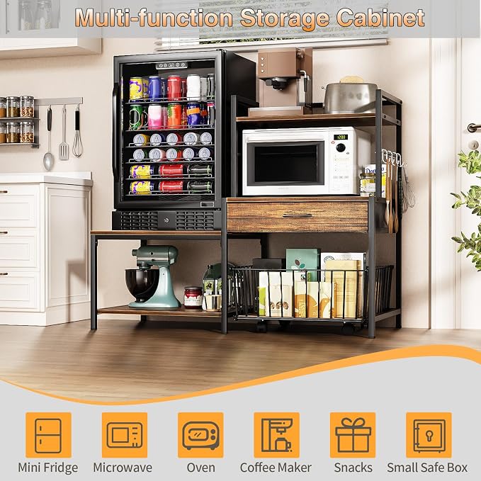 kepptory Mini Fridge Stand - Image 3