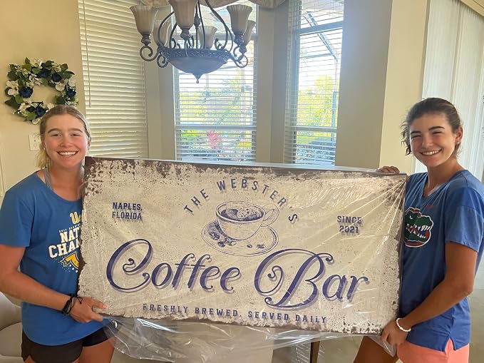 Tailored Canvases Custom Coffee Bar Sign - Image 6