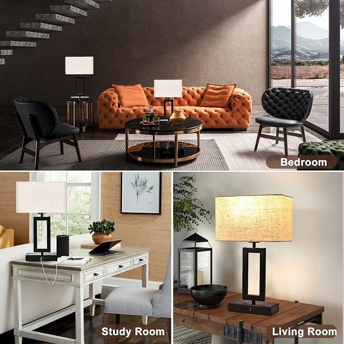 Lamps Set of 2 Touch Control Table Lamps - Image 7