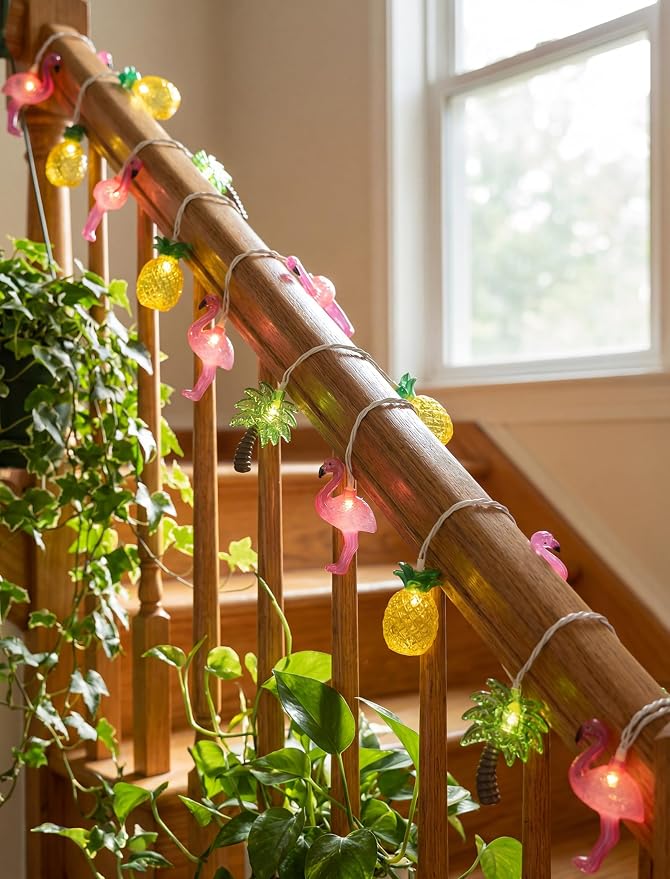 12FT Summer Beach Hawaiian String Lights - Image 7