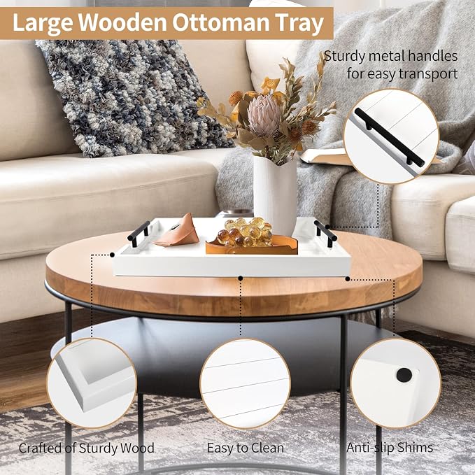 SXNOWS Coffee Table Tray - Image 2
