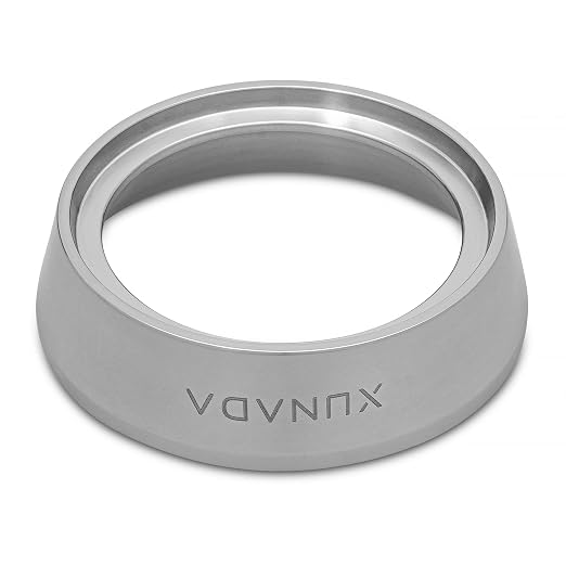 XUNADA 58mm Espresso Dosing Funnel, Precision Stainless Steel Coffee Dosing Ring - Image 2