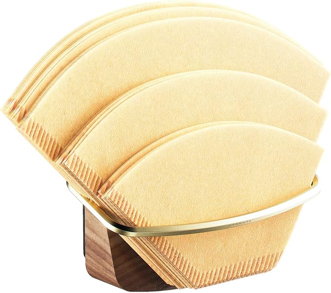 Cone Coffee Filter Holder ARGENTA – Wall Mount Coffee Filter Storage Container by Nookware