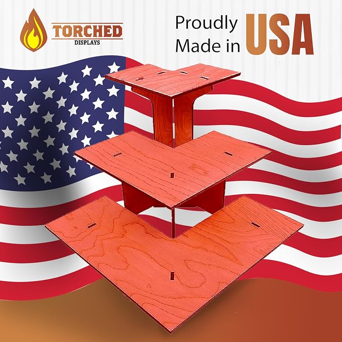 3-Tier Corner Retail Table Display Stand - Image 6