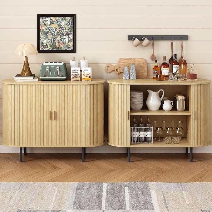 ONBRILL 40" Sideboard Buffet Cabinet - Image 3
