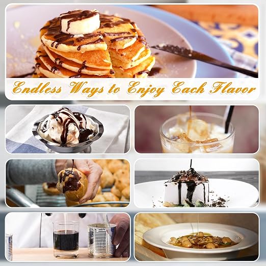 10 Pcs Coffee Syrup Pumps with Tip Covers, Compatible with Monin 750ml Glass - Image 5