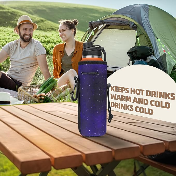 Water Bottle Carrier with Strap - Image 7