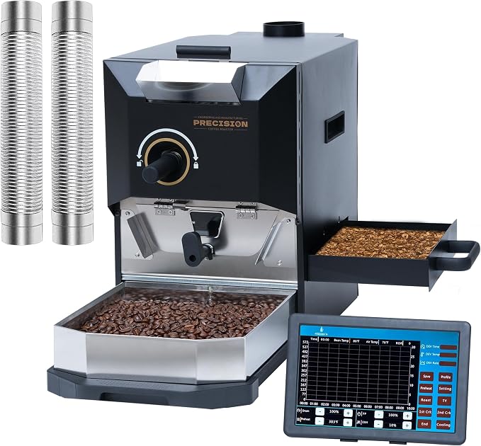 1kg Commercial Electric Coffee Roaster Machine, 2lb Capacity 240V 2000W by Unknown