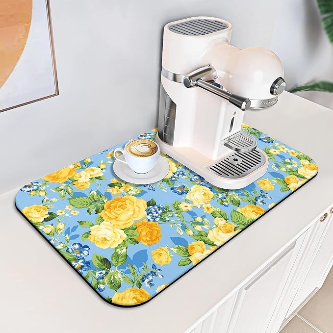 Fashion Flowers Coffee Mat - Image 7