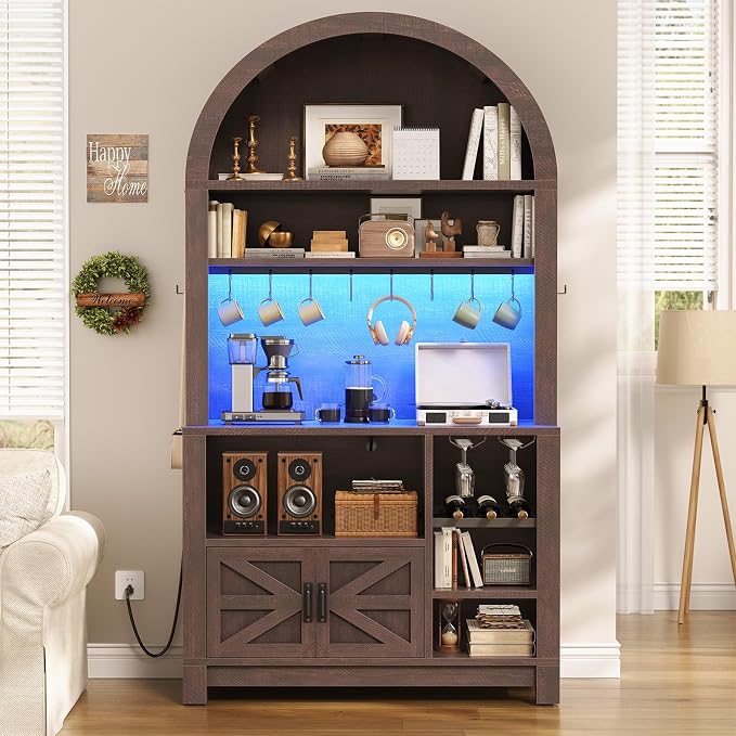 Itaar 73" Tall Arched Bakers Rack - Image 3