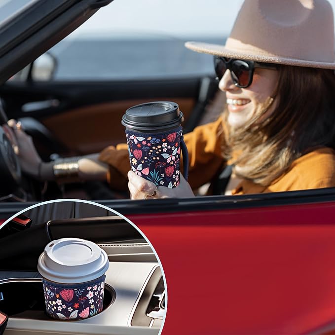 KJQJLY 3 Reusable Iced Coffee Sleeves - Image 6