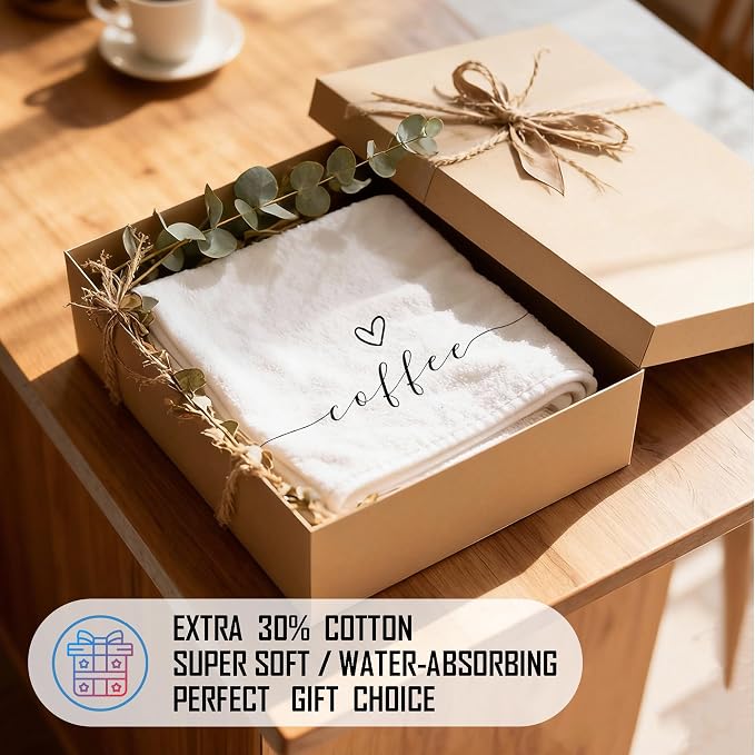 WFSM Coffee Decor Kitchen Towels - Image 2