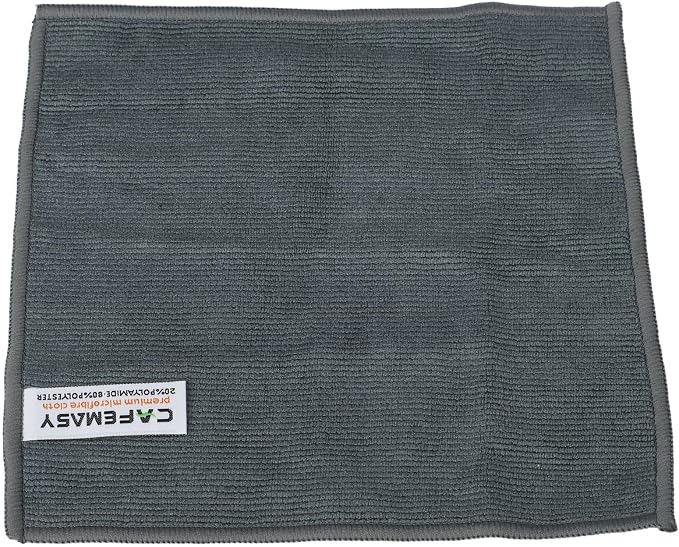 FABULETTA 4 Pack Microfiber Espresso Cleaning Cloth Set - Image 9