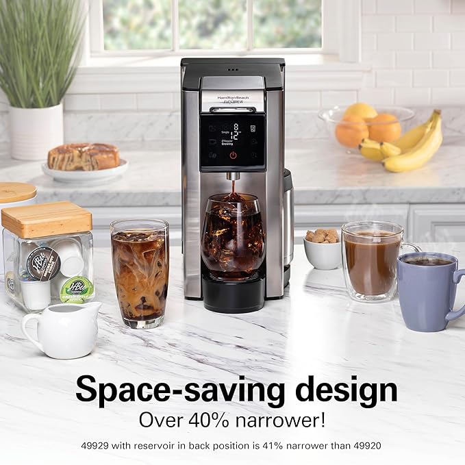 Hamilton Beach FlexBrew Advanced 5-in-1 Thermal Programmable 12 Cup Drip and - Image 3