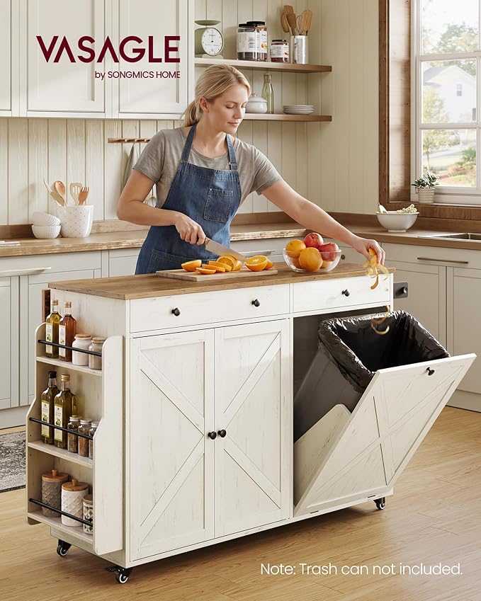 VASAGLE Mobile Kitchen Island - Image 2