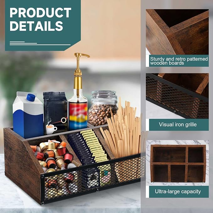 Yalikop Coffee Station Organizer - Image 3