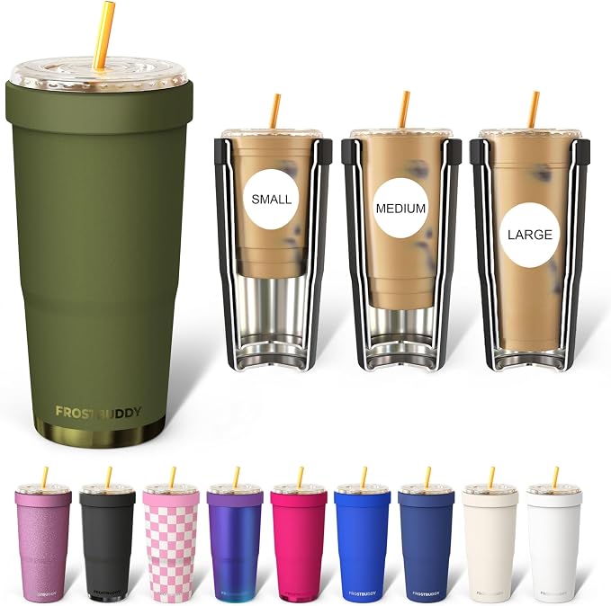 Frost Buddy Togo Buddy 30 oz Stainless Steel Vacuum Insulated Tumbler To Go by FrostBuddy