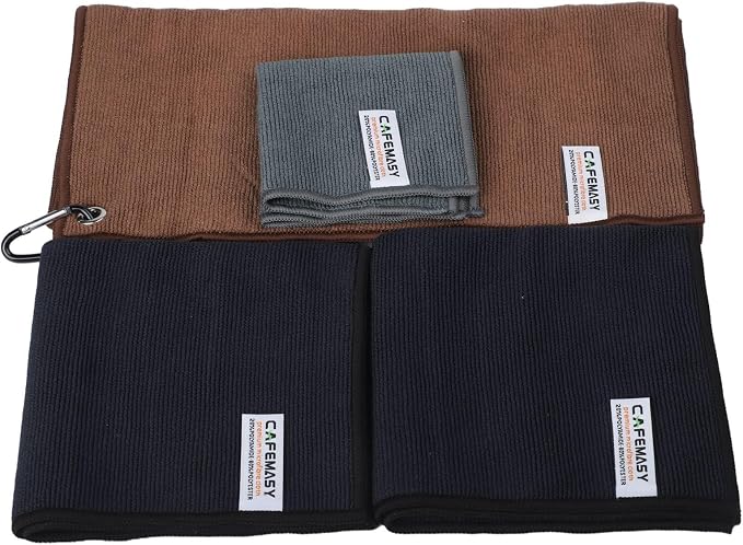 4 Pack for Espresso Cleaning Cloths Microfiber Water Absorbing Towels for by Unknown