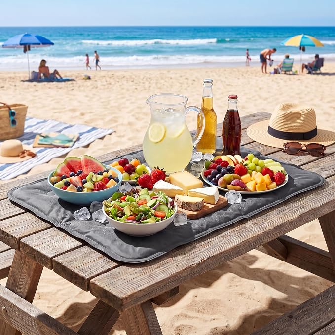 Reallnaive 2 Pcs Reusable Freezable Ice Mat - Image 4