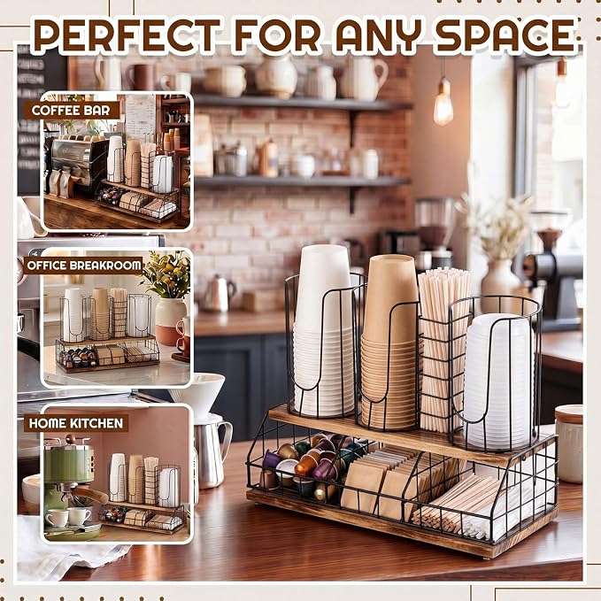 Geelin 18oz Adjustable Coffee Cup Dispenser - Image 3