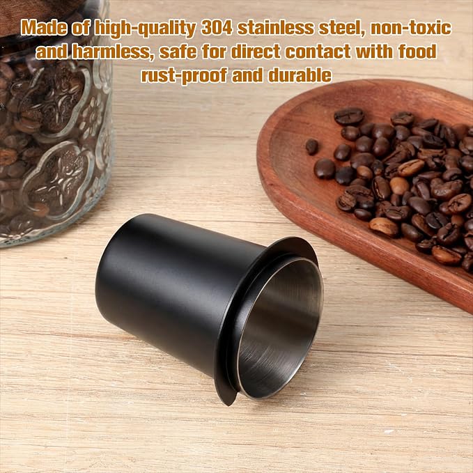58mm Stainless Steel Coffee Bean Dosing Cup Coffee Dosing Cup Coffees Grinder - Image 2