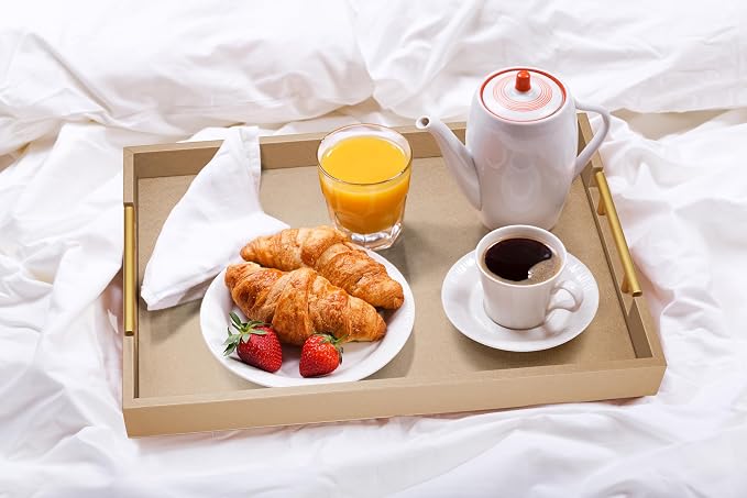 ATZYmolin 17" x 12" Wood Serving Tray - Image 7
