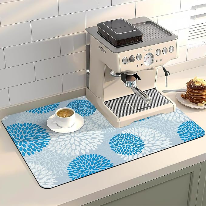 Dish Drying Mat, Dish Mat Drying Kitchen Mat by Meetcolor