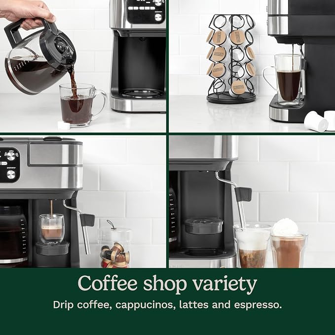 Cuisinart Coffee Center Barista Bar 4-in-1 Coffee Maker, Single-Serve Pods - Image 6