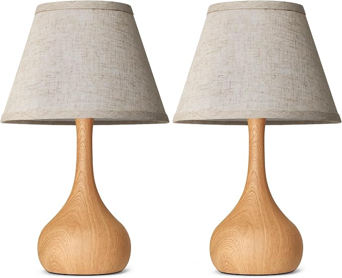 Touch Table Lamp for Bedroom Set of 2, 3-Way Dimmable Bedside Lamp for - Image 8