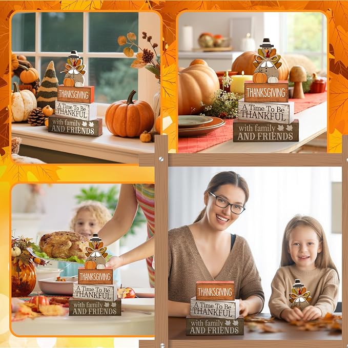 Lineshading 4 Pcs Fall Decoration - Image 5