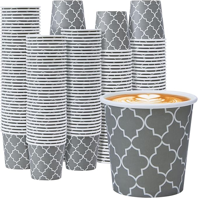 Lamosi 600 Pack 4 oz Paper Cups, Disposable Paper Coffee Cup, Small Espresso by BuyNow