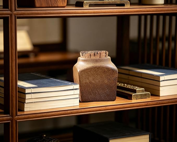 Ceramic Jar with Lid - Image 3
