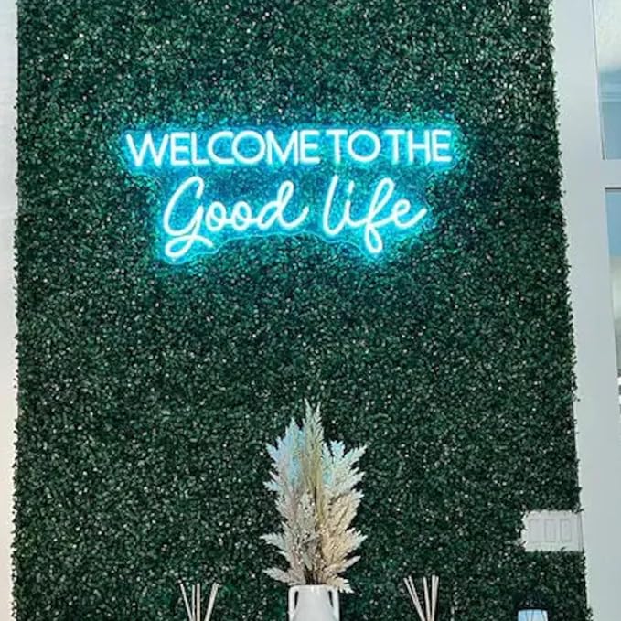Welcome to the Good Life Neon Sign, LED Neon Light - Image 3