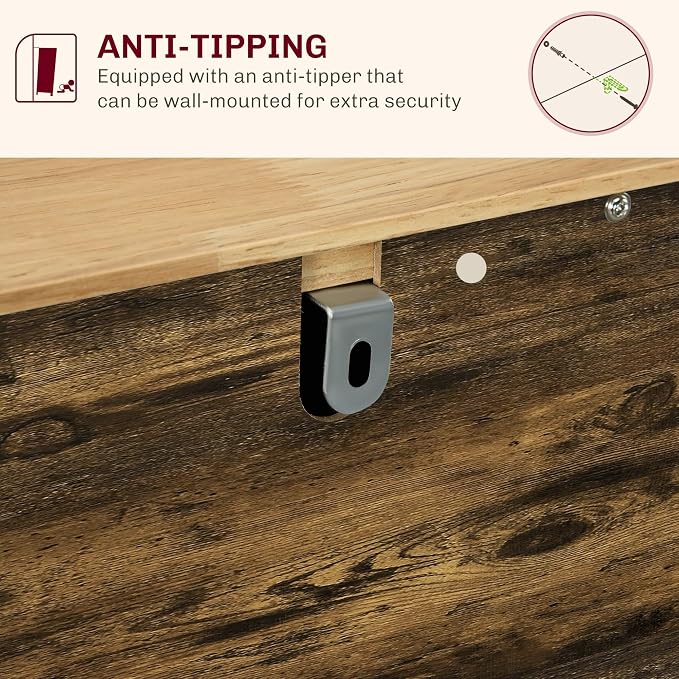 HOMCOM Sideboard Buffet Cabinet - Image 7