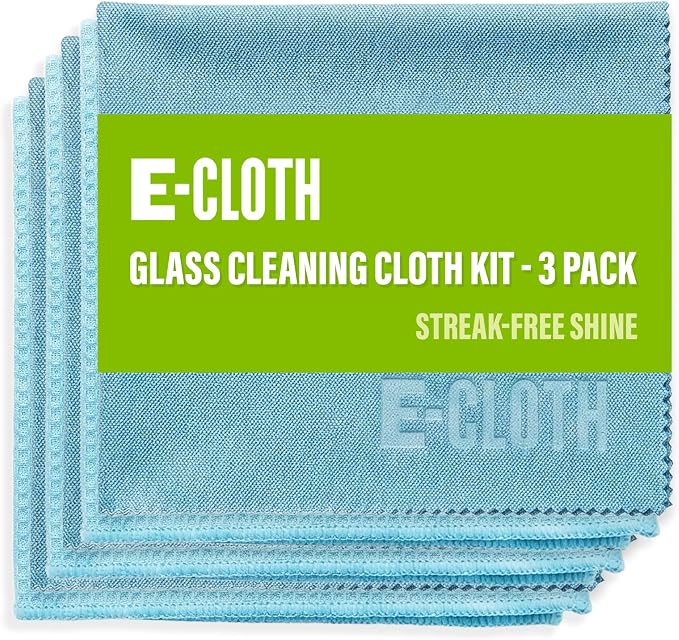 E-Cloth Microfiber Window Cleaning Cloth Kit by E-Cloth