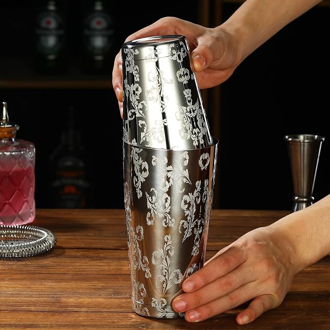 Stainless Steel Boston Shaker - Image 3