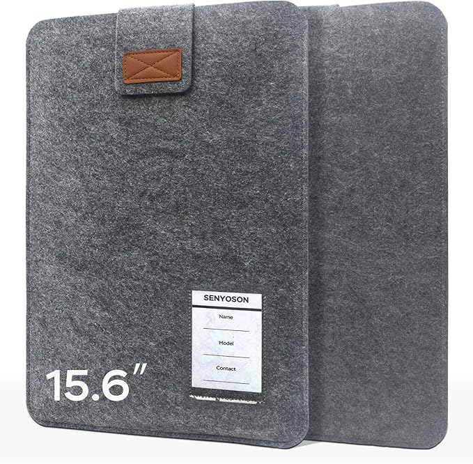 15.6 Inches Portable Monitor Sleeve Case by Unknown