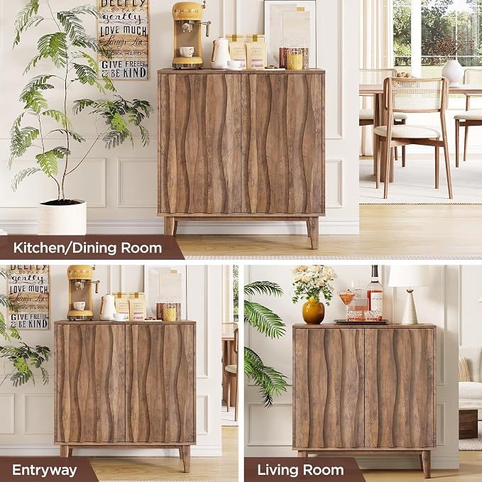 Maupvit Fluted Buffet Cabinet - Image 8