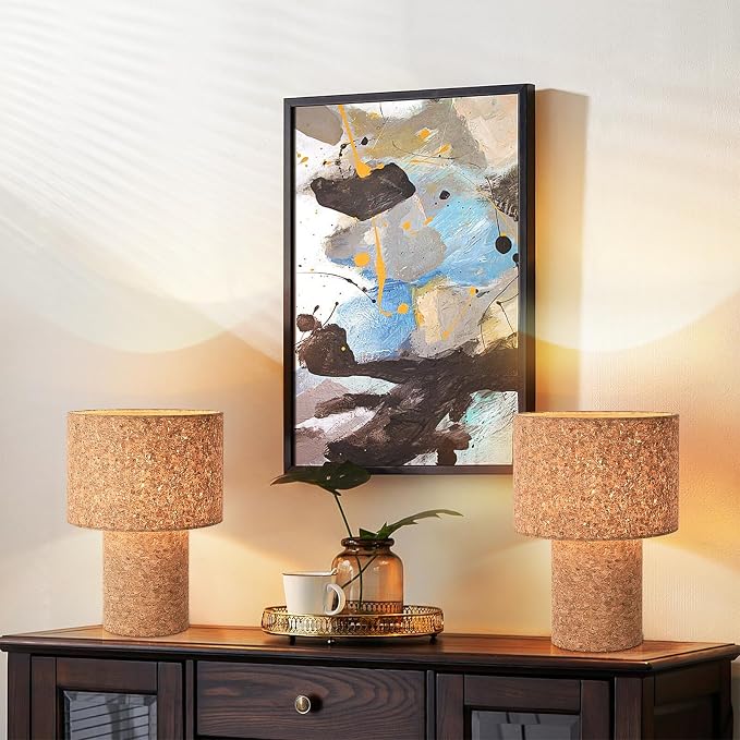 Ziqqeelam Rustic Small Table Lamp - Image 5