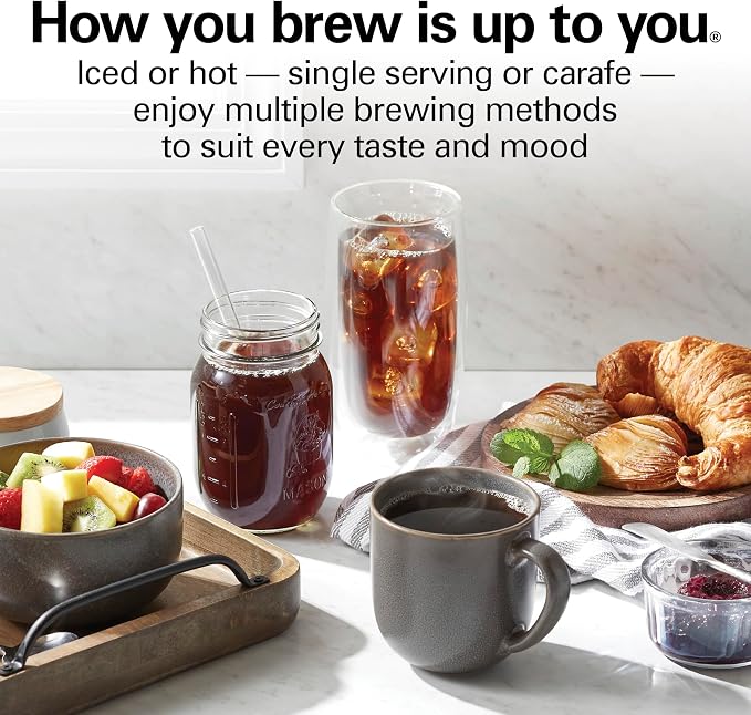 Hamilton Beach Flexbrew Advanced 5-in-1 Programmable 12 Cup Drip and Single - Image 3