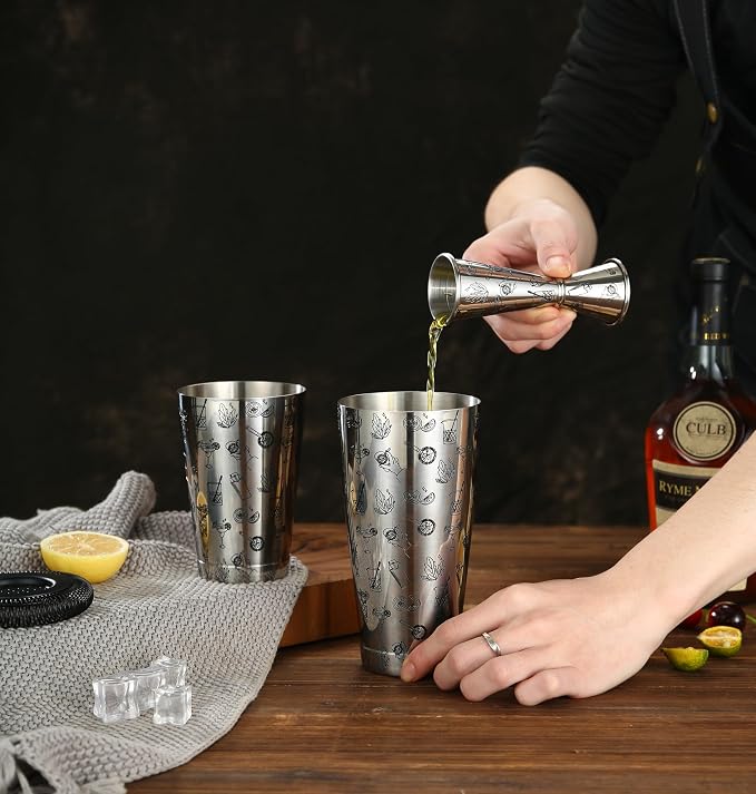 Stainless Steel Boston Shaker - Image 4