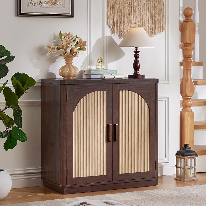 LEYAOYAO Fluted Buffet Cabinet - Image 4
