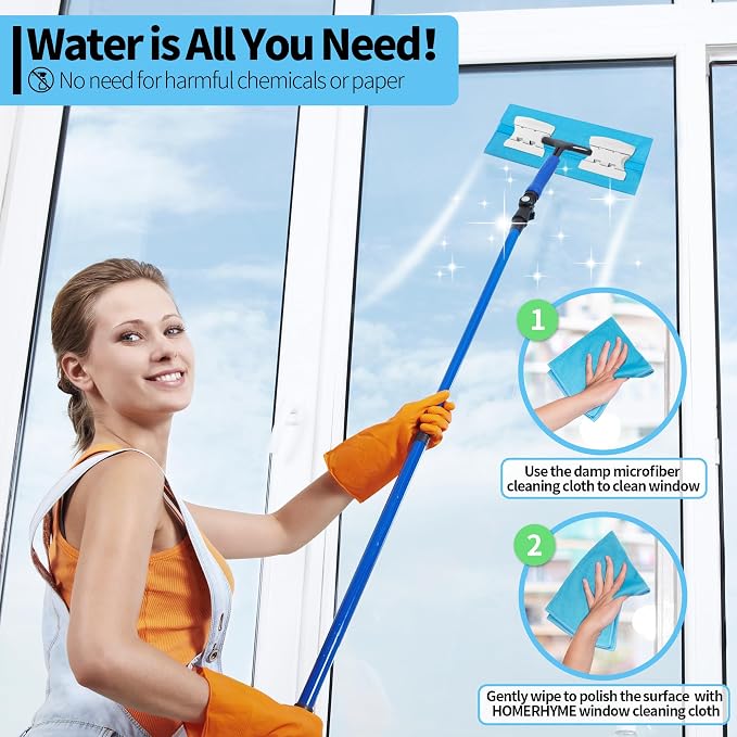 Microfiber Glass Cleaning Cloth - Image 3